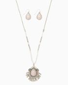 Charming Charlie Sparkle Knights Necklace Set