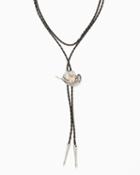 Charming Charlie Getty Up Bolo Tie Necklace