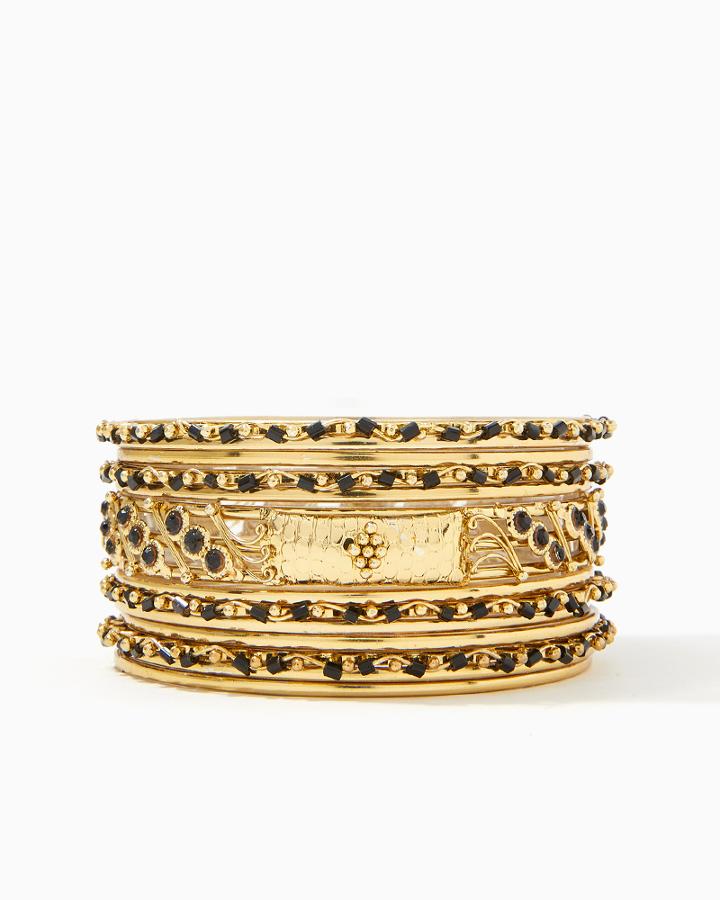 Charming Charlie Mystic Gem Bangle Set