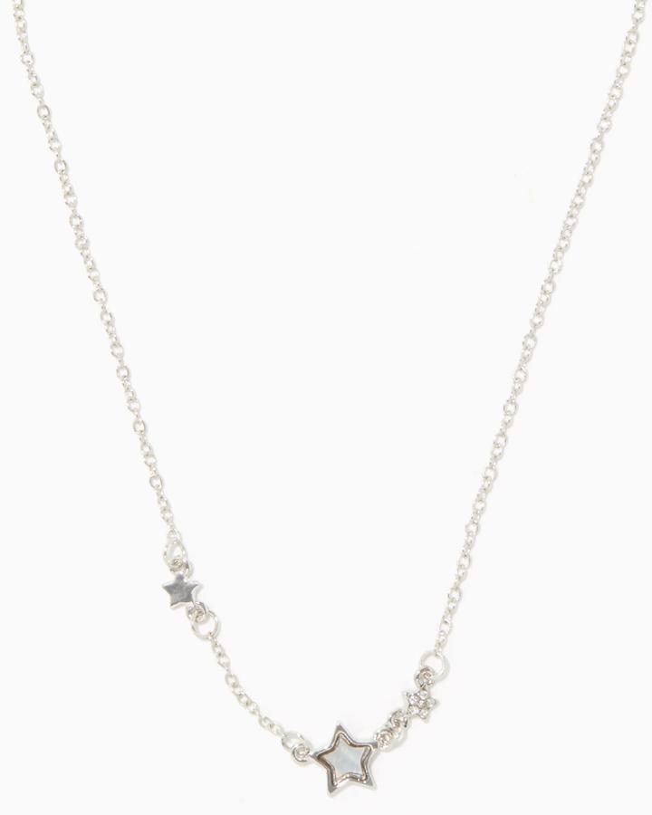 Charming Charlie Star Crossed Necklace