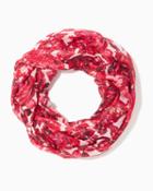 Charming Charlie Sequin Rose Infinity Scarf