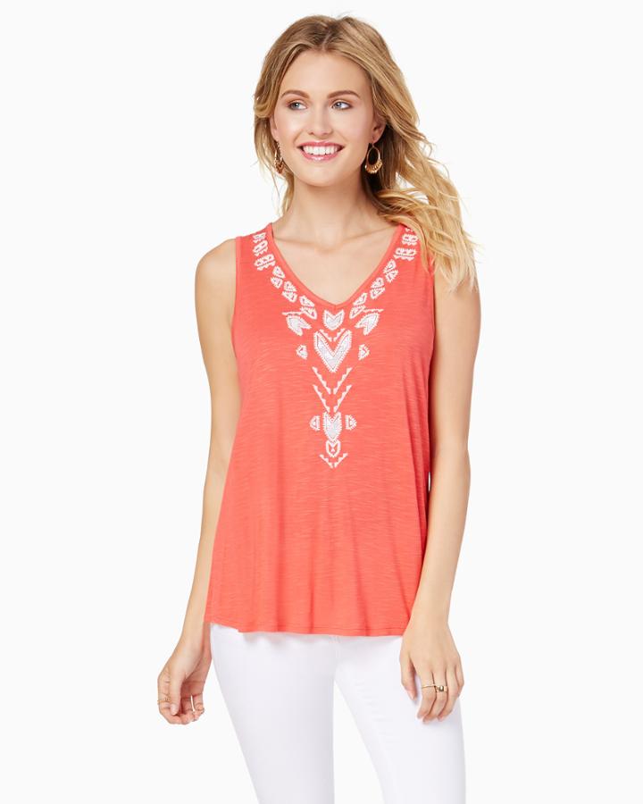 Charming Charlie Tribal Tank Top