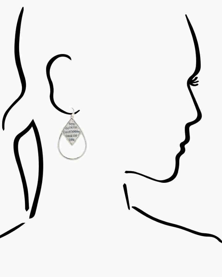 Charming Charlie Bead Craft Drop Earrings