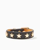 Charming Charlie Buckled Stars Leather Cuff