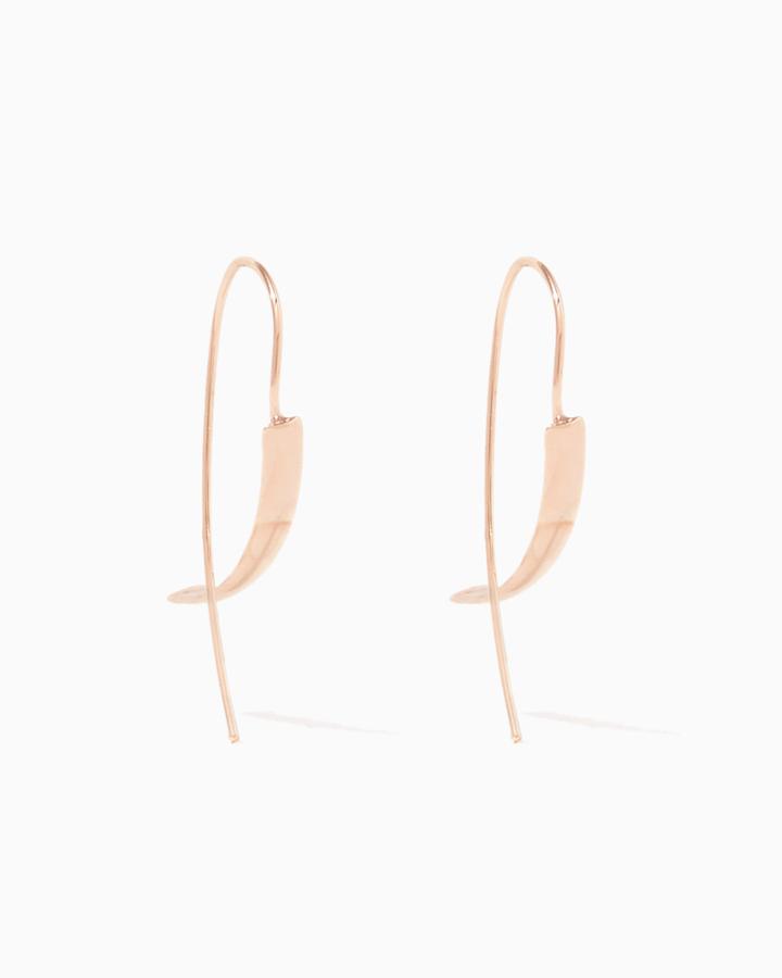 Charming Charlie Crisscross Fish Hook Earrings