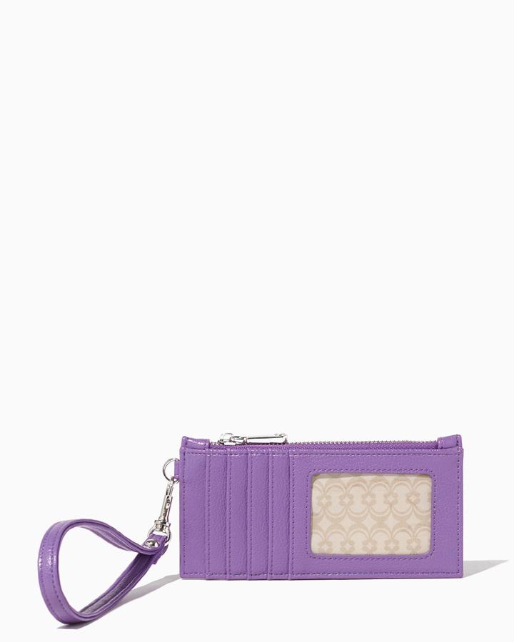 Charming Charlie Double Sided Card Wristlet