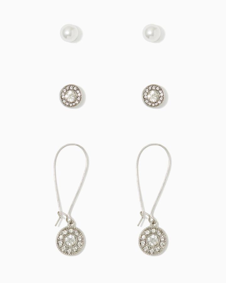Charming Charlie Graceful Glitz Earring Set