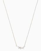 Charming Charlie Olive Branch Pendant Necklace