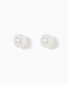 Charming Charlie Large Pearl Studs