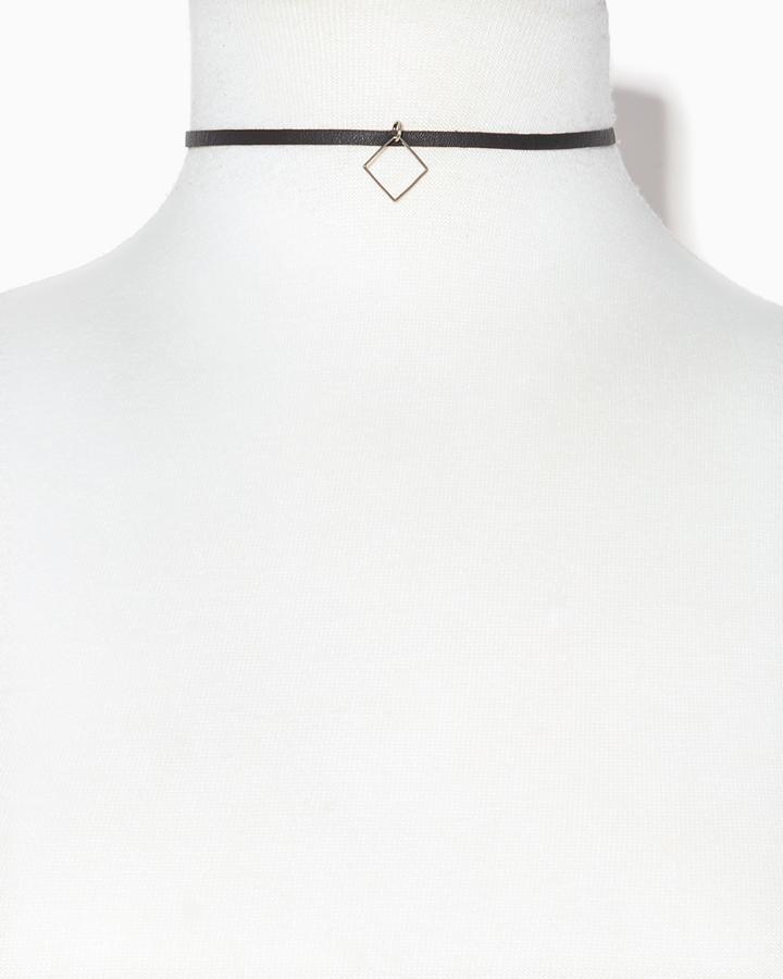 Charming Charlie Pebbled Choker Necklace