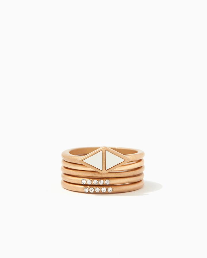 Charming Charlie Charla Stacked Ring Set