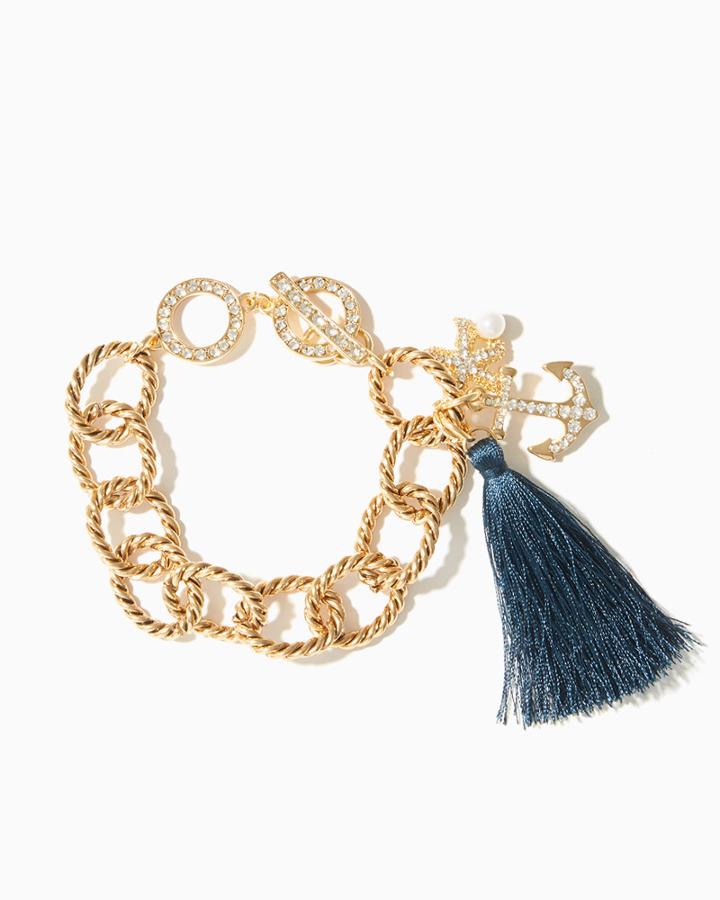 Charming Charlie On The Dock Tassel Bracelet