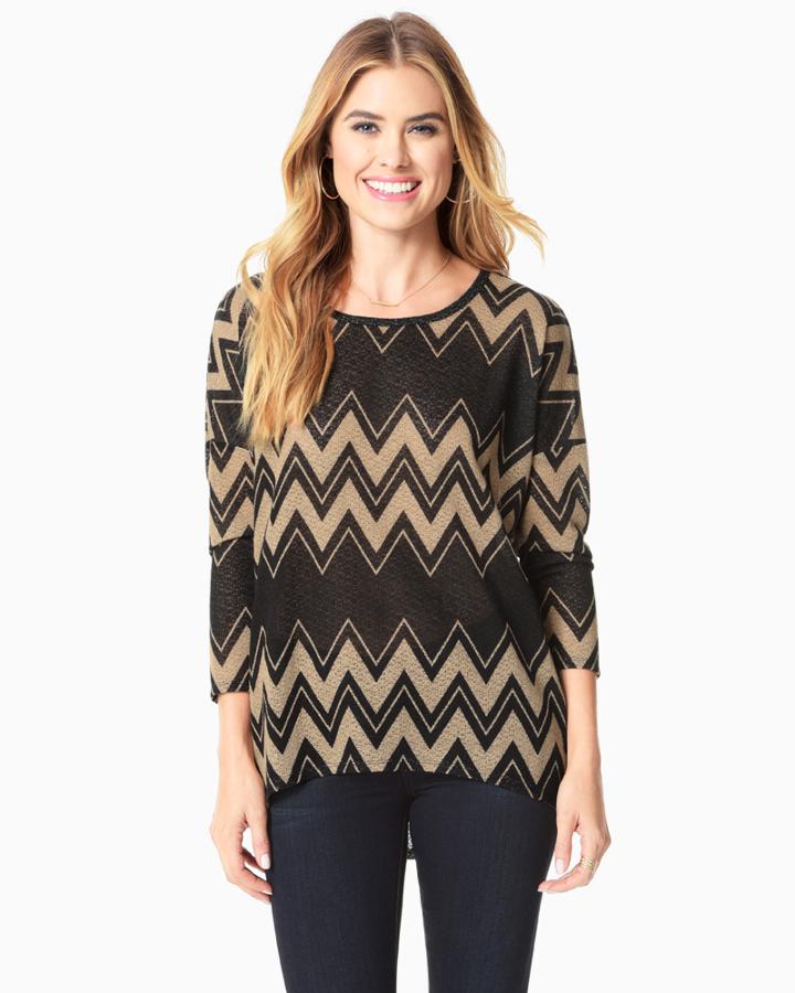 Charming Charlie Chevron Adventure Sweater