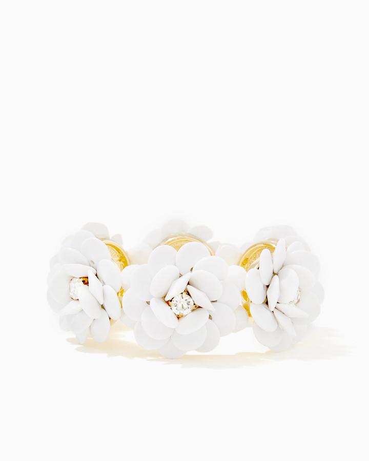 Charming Charlie Floral Brigade Stretch Bracelet