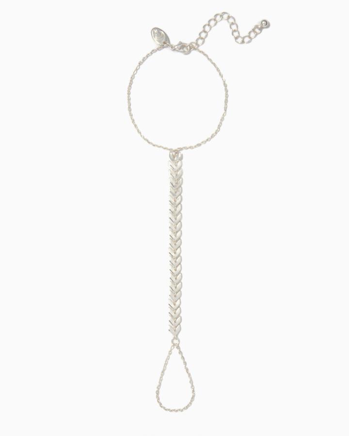 Charming Charlie Arrow Hand Chain