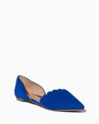 Charming Charlie Scalloped Pointy Toe Flat