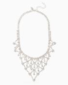 Charming Charlie Web Of Sparkle Necklace