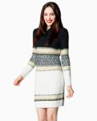 Charming Charlie Big City Colorblock Sweater Dress