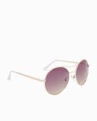 Charming Charlie Rounded Aviator Sunglasses