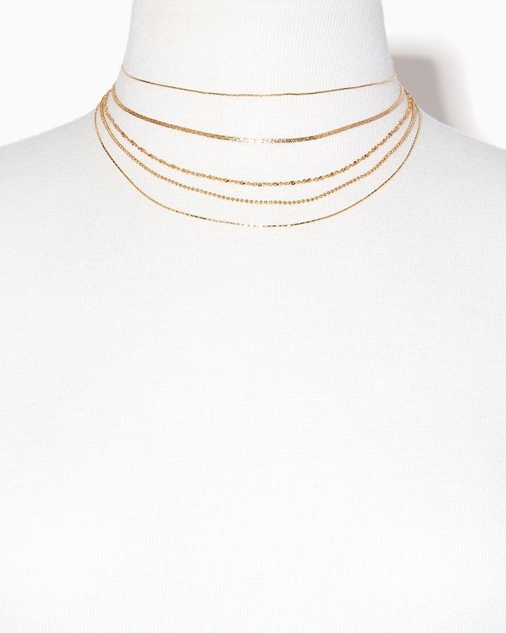Charming Charlie Maren Chain Layered Necklace