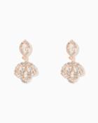 Charming Charlie Fleur Di Licious Drop Earrings