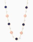 Charming Charlie Luminous Pearl Station Necklace