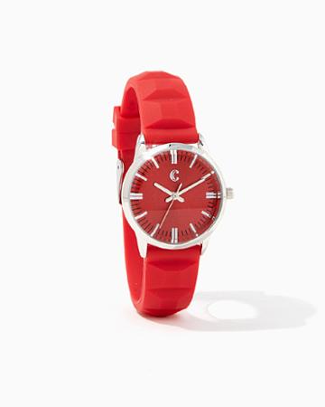 Charming Charlie Styled In Time Silicone Watch