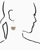 Charming Charlie Tier Bead Wire Earrings