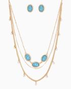 Charming Charlie Ava Layered Necklace Set