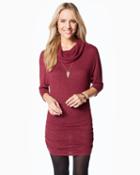 Charming Charlie Extra Long Cowl Neck Tunic