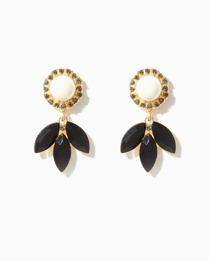 Charming Charlie Opaque Bijou Statement Earrings