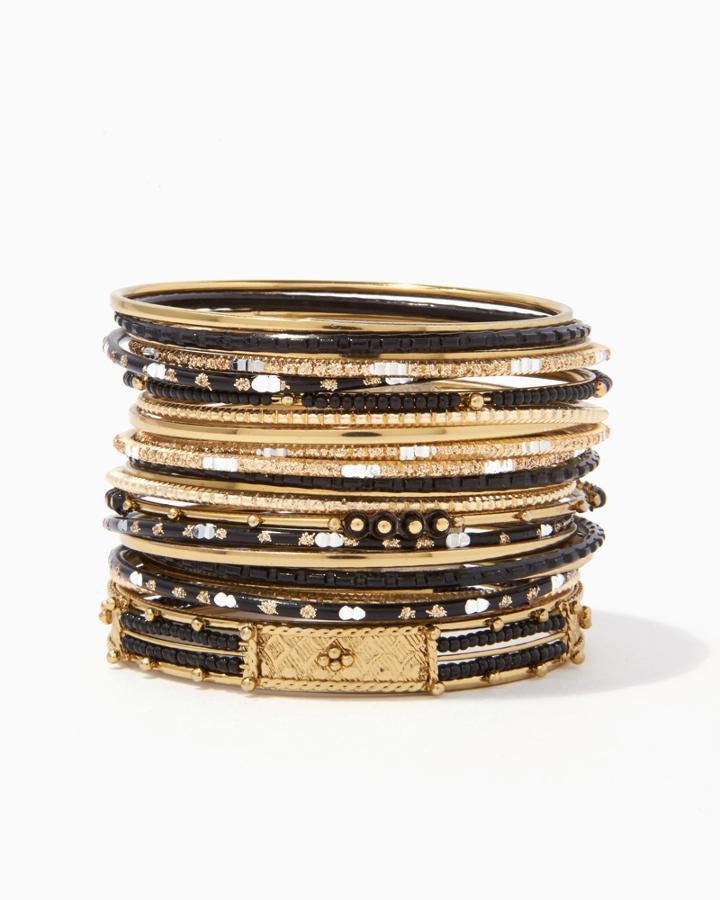 Charming Charlie Bold & Beautiful Bangle Set