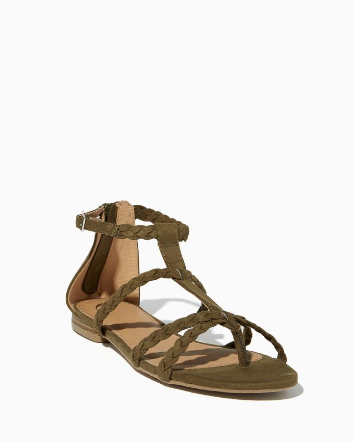 Charming Charlie Petra Braided Sandals