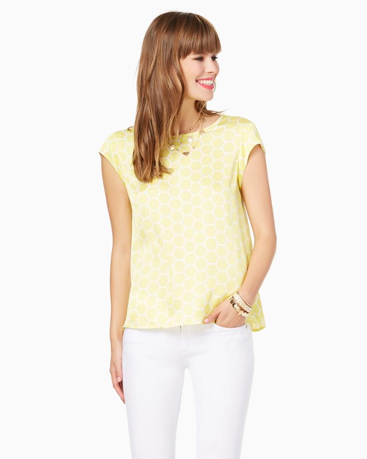 Charming Charlie Cora Honeycomb Top