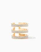 Charming Charlie Stardust Nights Three-ring Faux Stack