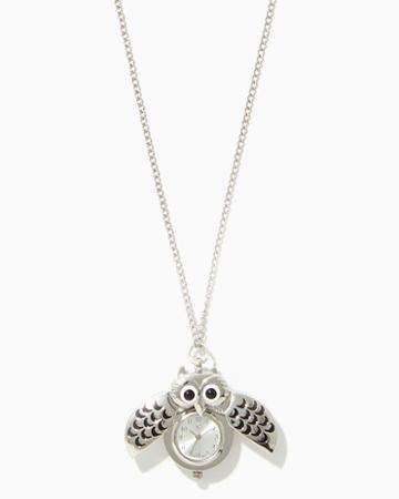 Charming Charlie Its A Hoot Pendant Necklace