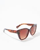 Charming Charlie Glam Tortoiseshell Cateye Sunglasses