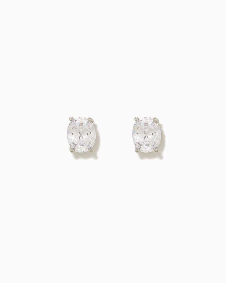Charming Charlie Gallery 6mm Oval Cz Studs