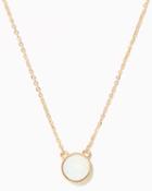 Charming Charlie October Round Pendant Necklace