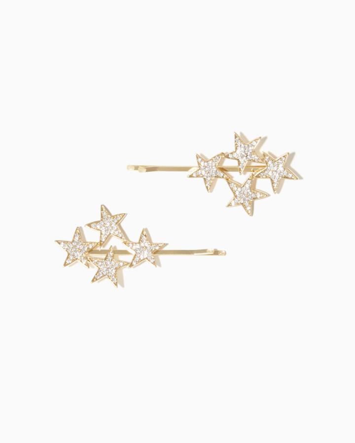 Charming Charlie Pav Star Bobby Pins
