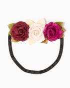 Charming Charlie Colorful Blossoms Head Wrap