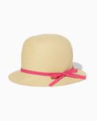 Charming Charlie Tulip Woven Straw Hat
