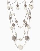 Charming Charlie Grace Layered Necklace Set