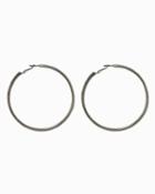 Charming Charlie Large Clutchless Hoops