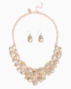 Charming Charlie Veronique Bib Necklace Set