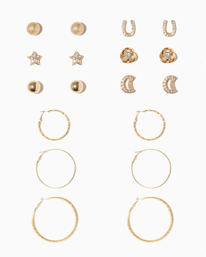 Charming Charlie Sparkle All Day Earring Set