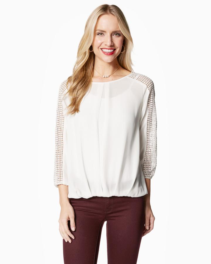Charming Charlie Sneak Peek Chiffon Top