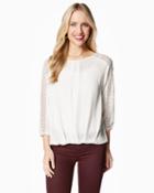 Charming Charlie Sneak Peek Chiffon Top