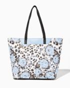Charming Charlie Monarch Flower Tote