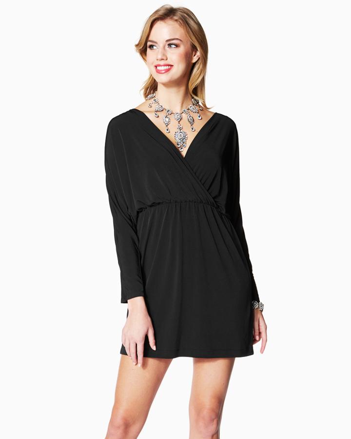 Charming Charlie Instant Classic Wrap Dress